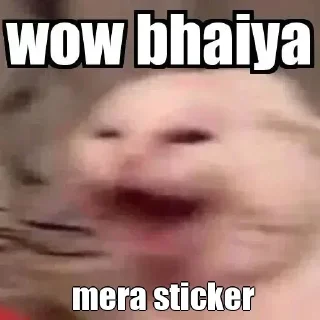 ❤ emoji Zayn's wow bhaiya Telegram sticker 5 of 19