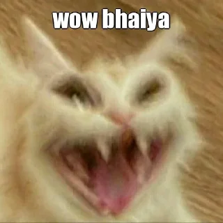 😂 emoji Zayn's wow bhaiya Telegram sticker 18 of 19