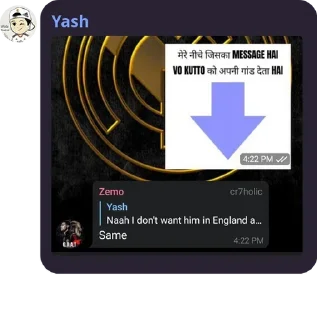 Sticker from Yashs kang pack