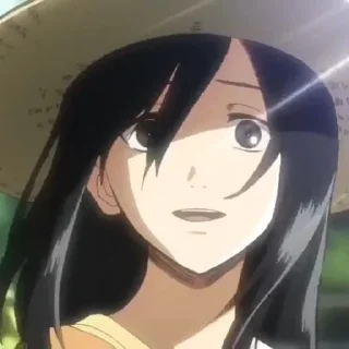 🧚‍♀ emoji Mikasa Ackerman • @valerangle Telegram sticker 21 of 87