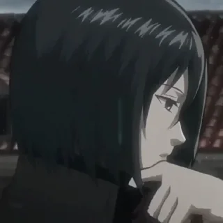 🧚‍♀ emoji Mikasa Ackerman • @valerangle Telegram sticker 12 of 87