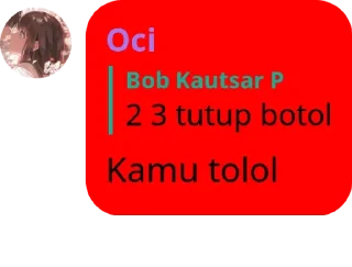 🌟 emoji Anime Wibu Otaku 🇮🇩 pack by @QuotLyBot Telegram sticker 20 of 63