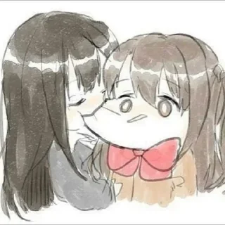 😗 emoji @Akane_Ayato Vol.Hugs_And_Cuddles Telegram sticker 7 of 95