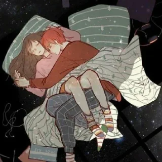 😴 emoji @Akane_Ayato Vol.Hugs_And_Cuddles Telegram sticker 19 of 95