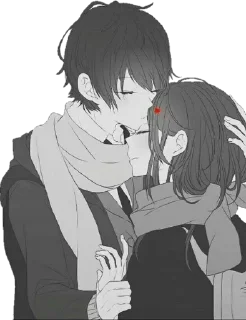 😘 emoji @Akane_Ayato Vol.Hugs_And_Cuddles Telegram sticker 10 of 95
