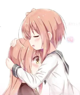 🤗 emoji @Akane_Ayato Vol.Hugs_And_Cuddles Telegram sticker 1 of 95