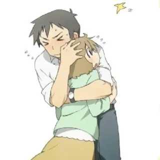 ☹️ emoji @Akane_Ayato Vol.Hugs_And_Cuddles Telegram sticker 15 of 95