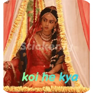 💍 emoji radhe radhe Telegram sticker 20 of 43