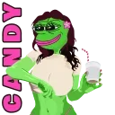 Sticker from CANDY