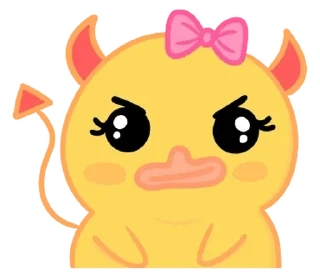 ⭐ emoji Kaczuszka Deea @deazzle @cremium Telegram sticker 23 of 24