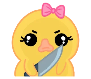 ⭐ emoji Kaczuszka Deea @deazzle @cremium Telegram sticker 20 of 24