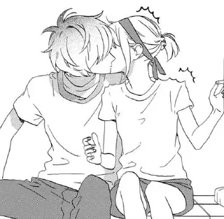 💘 emoji Anime Couple<3  | @stickershomess Telegram sticker 21 of 25