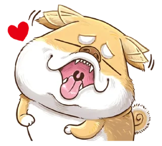 ⭐ emoji 肖阿咪 15 漫畫風 @moe_sticker_bot Telegram sticker 22 of 40