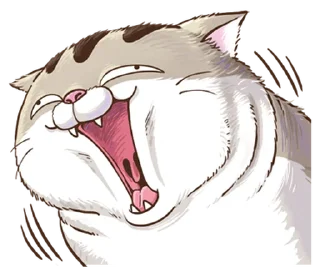 ⭐ emoji 肖阿咪 15 漫畫風 @moe_sticker_bot Telegram sticker 10 of 40