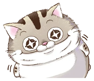 ⭐ emoji 肖阿咪 15 漫畫風 @moe_sticker_bot Telegram sticker 19 of 40