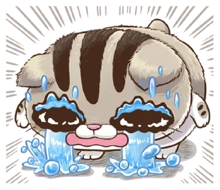 ⭐ emoji 肖阿咪 15 漫畫風 @moe_sticker_bot Telegram sticker 15 of 40