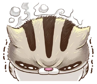 ⭐ emoji 肖阿咪 15 漫畫風 @moe_sticker_bot Telegram sticker 13 of 40