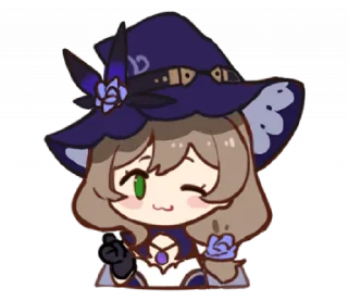 Sticker from GENSHIN by @slyhterin