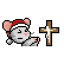 🙌 emoji LIHKG Mouse Xmas Animated (Unofficial) Telegram sticker 3 of 26