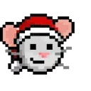 ✌️ emoji LIHKG Mouse Xmas Animated (Unofficial) Telegram sticker 4 of 26
