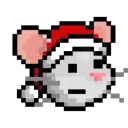 😒 emoji LIHKG Mouse Xmas Animated (Unofficial) Telegram sticker 17 of 26