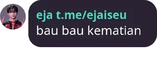 Sticker from genk anti selek 😜👇🏻