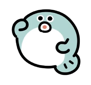 🐡 emoji ₍ 𑀥ᥲᥒᥴiᥒg ρᥙffᥱrfisɦ ₎ ˚₊· ♡ @mewsticks Telegram sticker 14 of 24