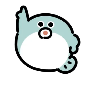 🐡 emoji ₍ 𑀥ᥲᥒᥴiᥒg ρᥙffᥱrfisɦ ₎ ˚₊· ♡ @mewsticks Telegram sticker 13 of 24
