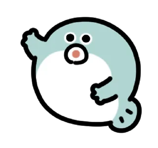 🐡 emoji ₍ 𑀥ᥲᥒᥴiᥒg ρᥙffᥱrfisɦ ₎ ˚₊· ♡ @mewsticks Telegram sticker 19 of 24