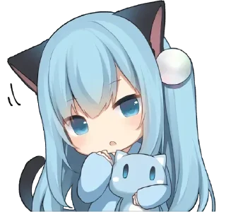 😦 emoji Cuties - @Otakuzdream Telegram sticker 4 of 120