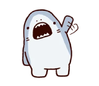 Sticker from Shark men 2  @RekcitsEnilbot
