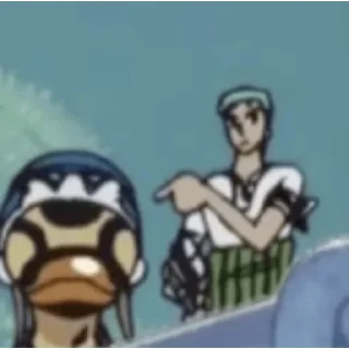 Sticker from one piece