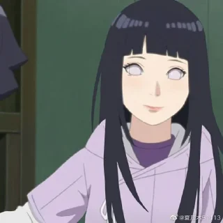 Sticker from Hyuga Hinata @Almisagre