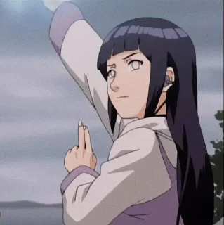 Sticker from Hinata Hyuga @Nraaax