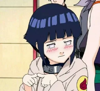 🕊 emoji Hinata hyuga @Relaynime Telegram sticker 8 of 20