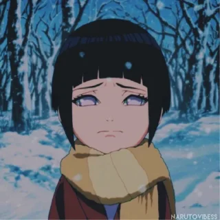 🕊 emoji Hinata hyuga @Relaynime Telegram sticker 13 of 20