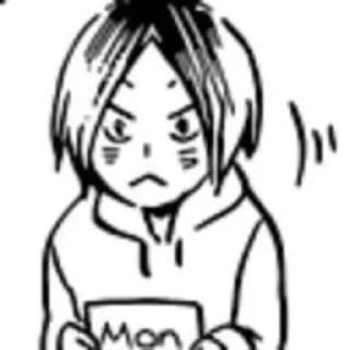 Sticker from Kenma kozume @TakahashiHelp