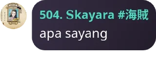 Sticker from yara pacar jaehyun