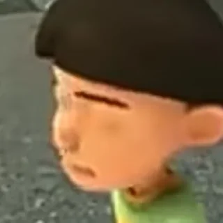 Sticker from upin ipin nie bg