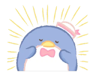 ⭐ emoji Tuxedosam in Motion! Cute and Cuddly! @deazzle @cremium Telegram sticker 6 of 24