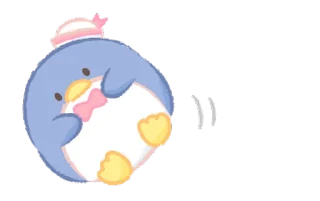 ⭐ emoji Tuxedosam in Motion! Cute and Cuddly! @deazzle @cremium Telegram sticker 8 of 24