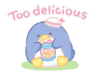 ⭐ emoji Tuxedosam in Motion! Cute and Cuddly! @deazzle @cremium Telegram sticker 15 of 24