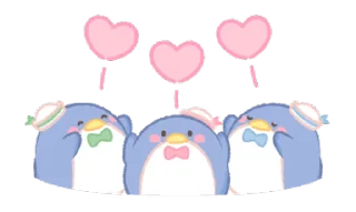 ⭐ emoji Tuxedosam in Motion! Cute and Cuddly! @deazzle @cremium Telegram sticker 22 of 24
