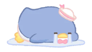 ⭐ emoji Tuxedosam in Motion! Cute and Cuddly! @deazzle @cremium Telegram sticker 18 of 24