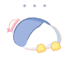 ⭐ emoji Tuxedosam in Motion! Cute and Cuddly! @deazzle @cremium Telegram sticker 19 of 24