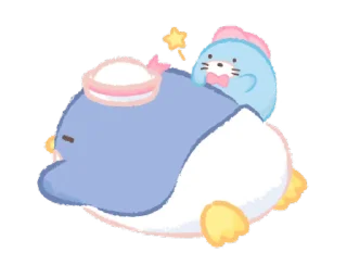 ⭐ emoji Tuxedosam in Motion! Cute and Cuddly! @deazzle @cremium Telegram sticker 12 of 24