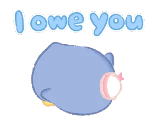 ⭐ emoji Tuxedosam in Motion! Cute and Cuddly! @deazzle @cremium Telegram sticker 5 of 24
