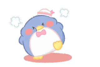 ⭐ emoji Tuxedosam in Motion! Cute and Cuddly! @deazzle @cremium Telegram sticker 20 of 24