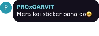 😎 emoji @GARVIT0's pack Vol.1 Telegram sticker 24 of 66