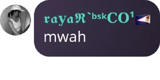 Sticker from raya